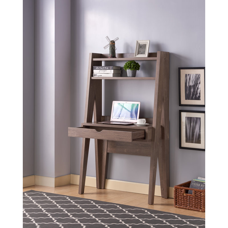 Union Rustic Mattson Ladder Desk with Hutch & Reviews Wayfair.ca